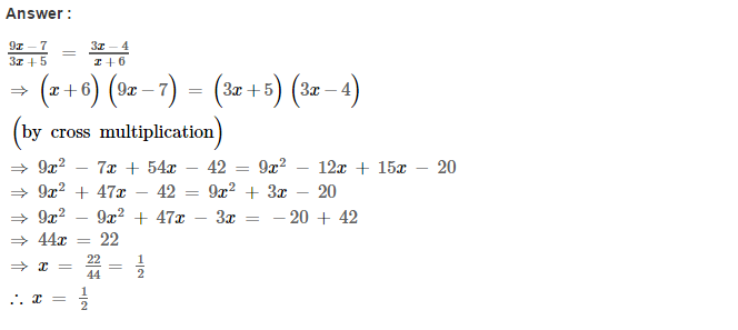 Linear Equations RS Aggarwal Class 8 Maths Solutions Ex 8A 28.1