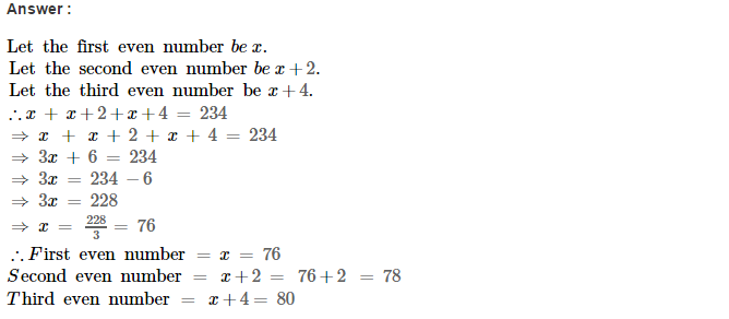 Linear Equations RS Aggarwal Class 8 Maths Solutions Ex 8B 14.1