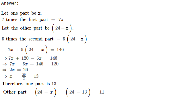 Linear Equations RS Aggarwal Class 8 Maths Solutions Ex 8B 8.1