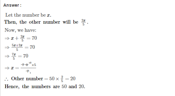 Linear Equations in One Variable RS Aggarwal Class 7 Maths Ex 7B 15.1