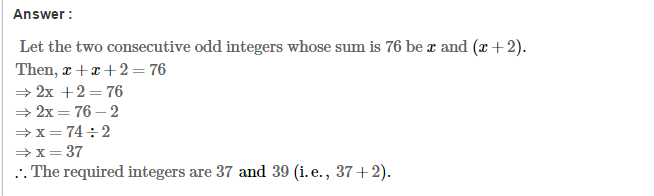 Linear Equations in One Variable RS Aggarwal Class 7 Maths Ex 7B Q13.1