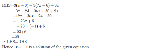 Linear Equations in One Variable RS Aggarwal Class 7 Solutions 19.2