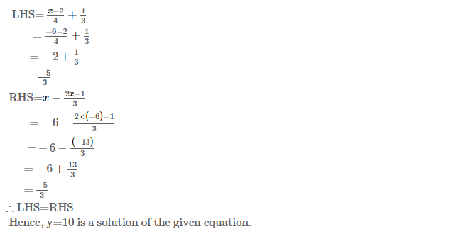 Linear Equations in One Variable RS Aggarwal Class 7 Solutions 26.2