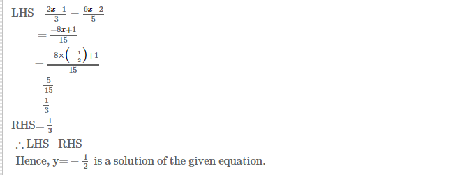 Linear Equations in One Variable RS Aggarwal Class 7 Solutions 27.2