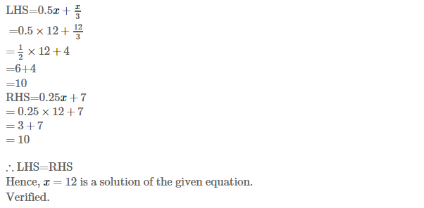 Linear Equations in One Variable RS Aggarwal Class 7 Solutions 34.2