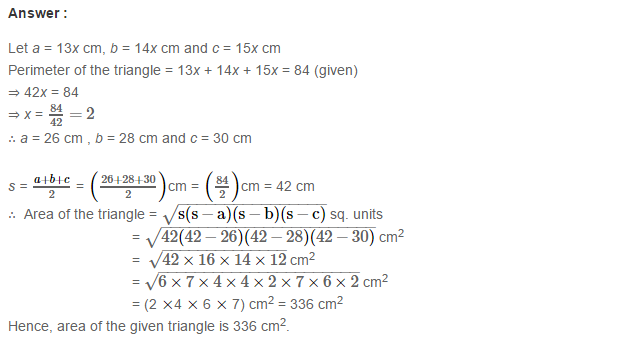 Mensuration RS Aggarwal Class 7 Maths Solutions Exercise 20D 16.1