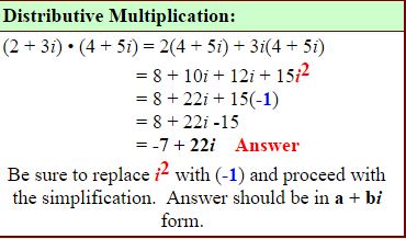 Multiplying and Dividing Complex Numbers 1