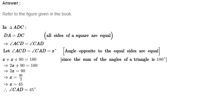 Parallelograms RS Aggarwal Class 8 Maths Solutions Exercise 16A 12.1