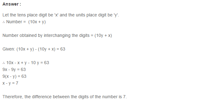 Playing with Numbers RS Aggarwal Class 8 Maths Solutions Ex 5A 5.1