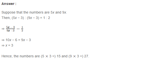 Ratio and Proportion RS Aggarwal Class 7 Maths Solutions Exercise 8A 16.1