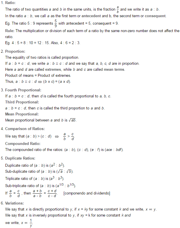 Ratio and Proportion RS Aggarwal Class 7 Maths Solutions Exercise 8A 2.1