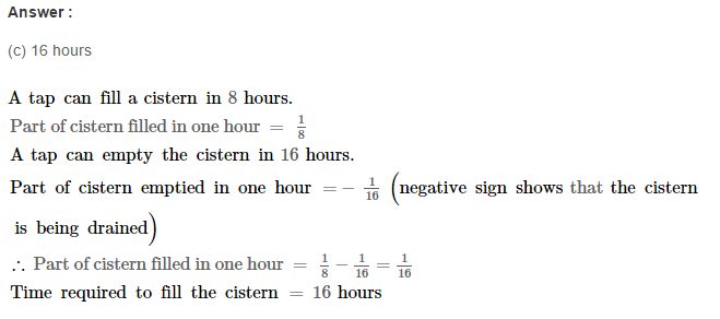 Time and Work RS Aggarwal Class 8 Maths Solutions Ex 13B 16.1