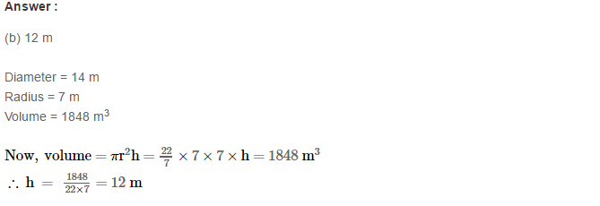 Volume and Surface Area of Solids RS Aggarwal Class 8 Solutions Ex 20C 22.1