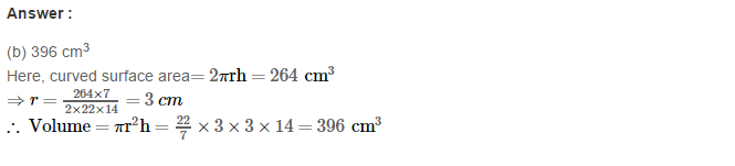 Volume and Surface Area of Solids RS Aggarwal Class 8 Solutions Ex 20C 28.1