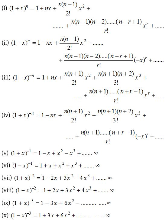 Binomial Theorem for any Index 5
