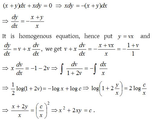 Homogeneous Differential Equations 13