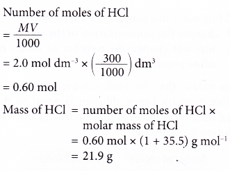 How to calculate concentration of acids and alkalis 12