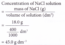 How to calculate concentration of acids and alkalis 4