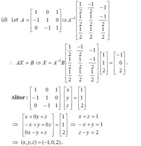 Solving Systems of Linear Equations Using Matrices - CBSE Library