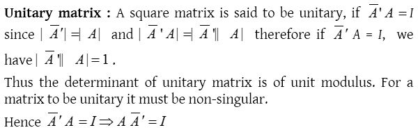 What are the Special Types of Matrices 8