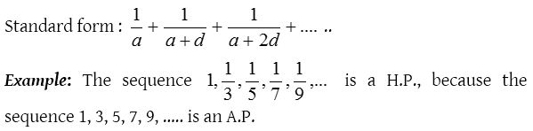 What is Harmonic Progression in Mathematics? - CBSE Library