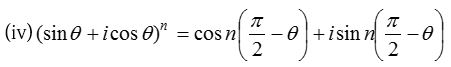 What is the De' Moivre's Theorem 3