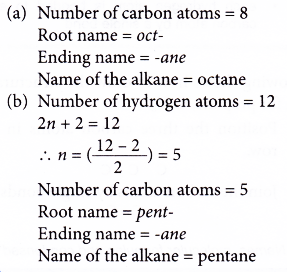 How are alkanes formed 2