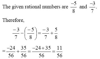 How do you Add and Subtract Rational Numbers 13