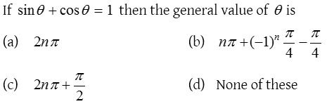 How to Find the General Solution of Trigonometric Equations? - CBSE Library