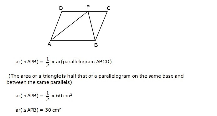 Frank ICSE Solutions for Class 9 Maths Areas Theorems on Parallelograms Ex 21.1 1