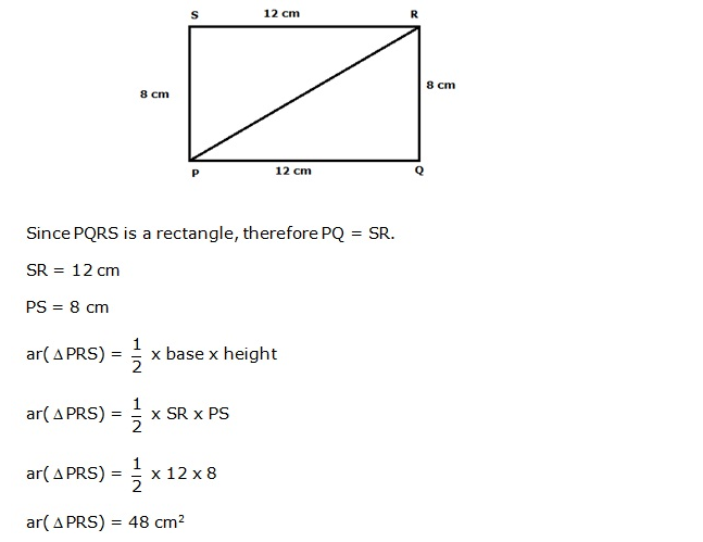 Frank ICSE Solutions for Class 9 Maths Areas Theorems on Parallelograms Ex 21.1 2