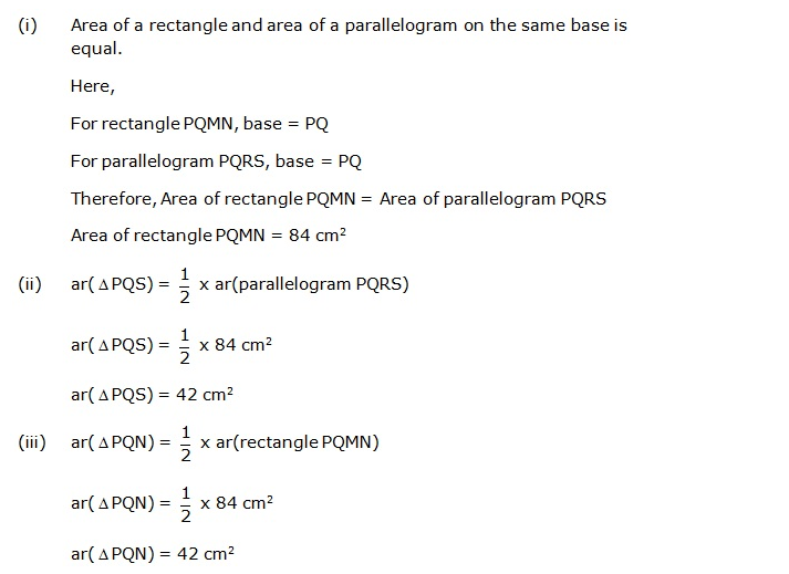 Frank ICSE Solutions for Class 9 Maths Areas Theorems on Parallelograms Ex 21.1 6