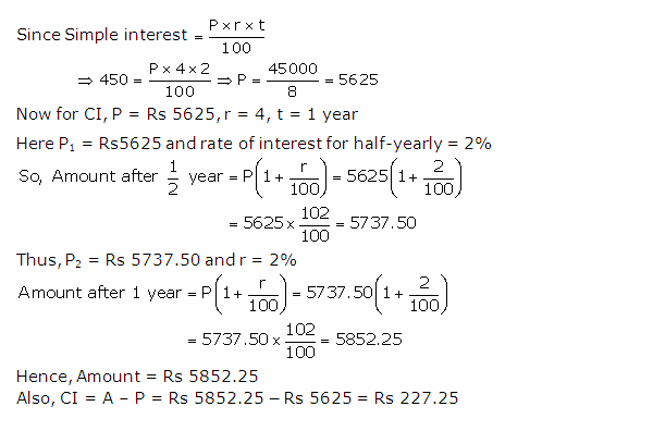 Frank ICSE Solutions for Class 9 Maths Compound Interest Ex 3.1 20