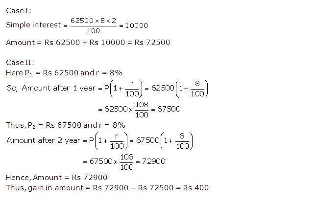Frank ICSE Solutions for Class 9 Maths Compound Interest Ex 3.1 21