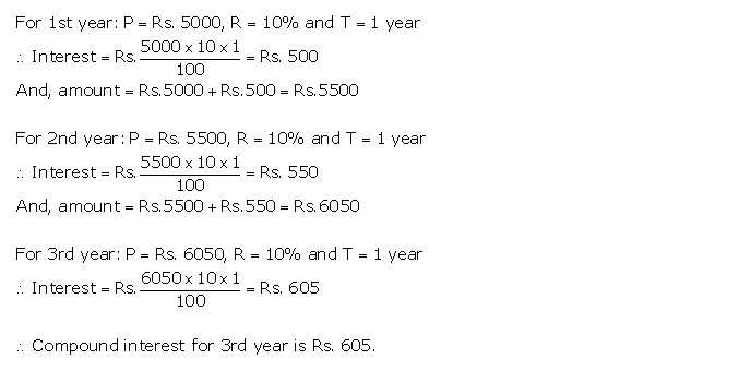 Frank ICSE Solutions for Class 9 Maths Compound Interest Ex 3.1 8