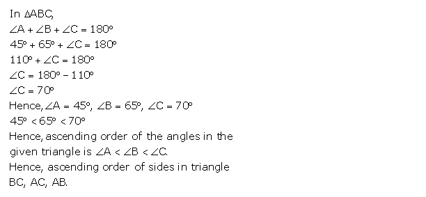 Frank ICSE Solutions for Class 9 Maths Inequalities in Triangles Ex 13.1 4