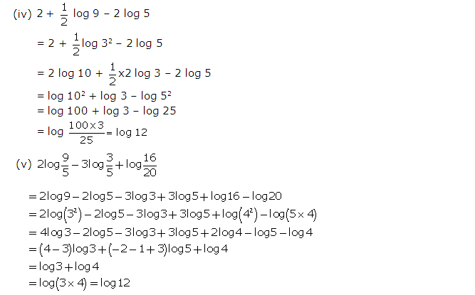 Frank ICSE Solutions for Class 9 Maths Logarithms Ex 10.2 7