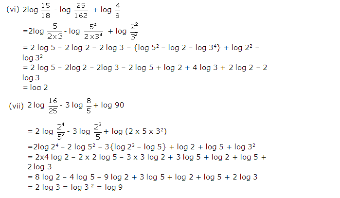 Frank ICSE Solutions for Class 9 Maths Logarithms Ex 10.2 8
