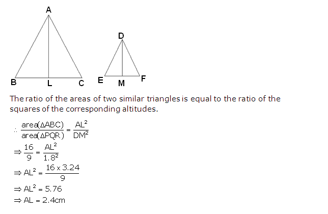 Frank ICSE Solutions for Class 9 Maths Similarity Ex 16.2 6