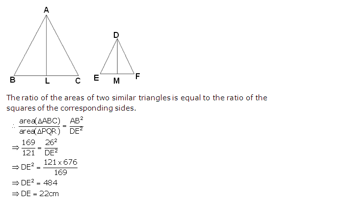 Frank ICSE Solutions for Class 9 Maths Similarity Ex 16.2 7