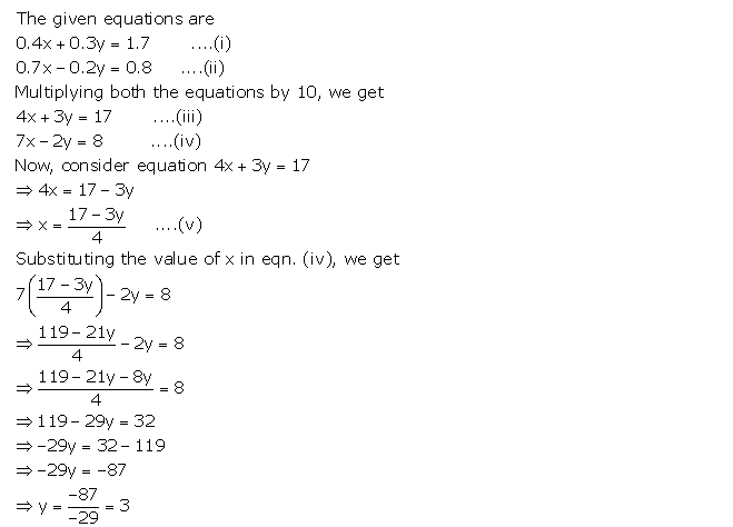 Frank ICSE Solutions for Class 9 Maths Simultaneous Linear Equations Ex 8.1 8