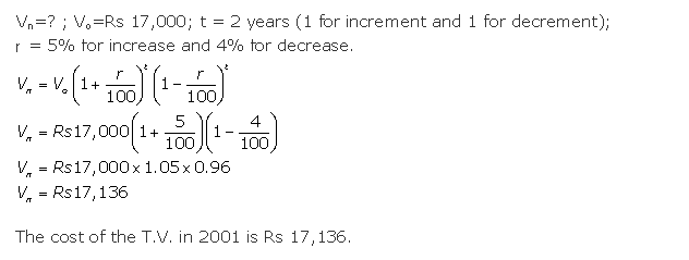 Frank ICSE Solutions for Class 10 Maths Compound Interest Ex 1.7 13