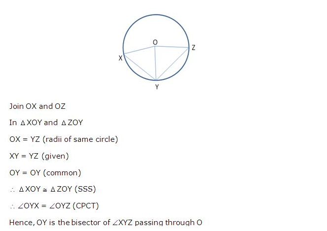 Frank ICSE Solutions for Class 10 Maths Circles Ex 17.1 20