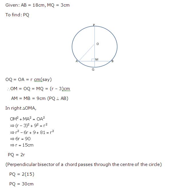 Frank ICSE Solutions for Class 10 Maths Circles Ex 17.1 9