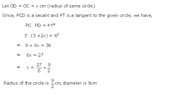 Frank ICSE Solutions for Class 10 Maths Circles Ex 17.3 17