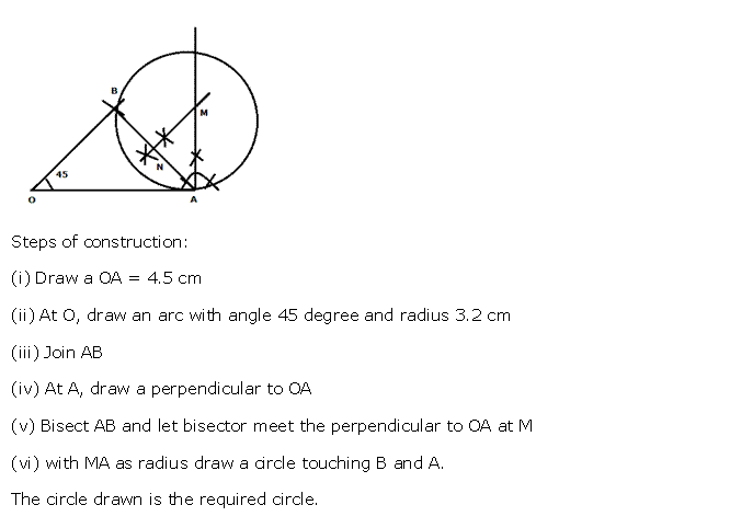 Frank ICSE Solutions for Class 10 Maths Constructions Ex 18.1 20