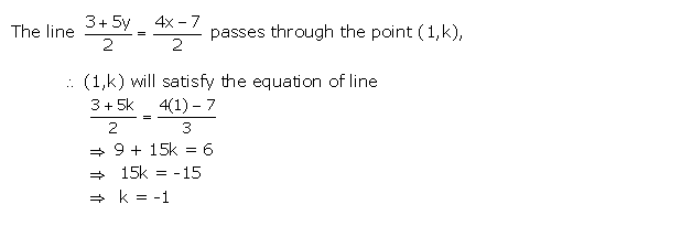 Frank ICSE Solutions for Class 10 Maths Equation of A Straight Line Ex 13.1 6