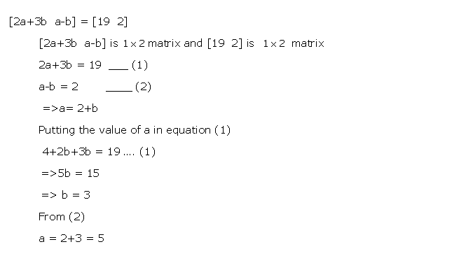 Frank ICSE Solutions for Class 10 Maths Matrices Ex 11.1 2