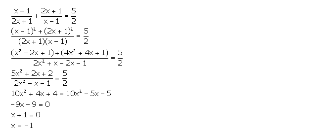 Frank ICSE Solutions for Class 10 Maths Quadratic Equations Ex 6.1 24