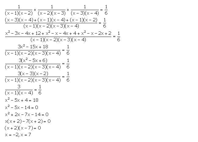 Frank ICSE Solutions for Class 10 Maths Quadratic Equations Ex 6.1 26